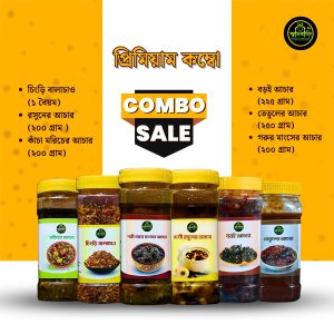 ৬ টি আচারের কম্বো